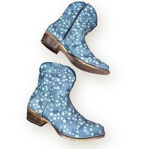 Roper | Women’s merica ankle-high denim fashion boots